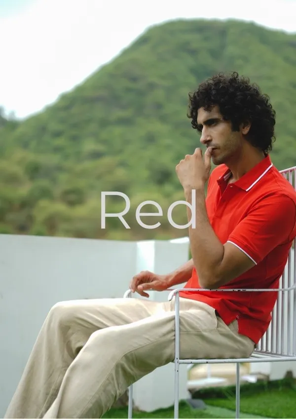 Men's_Red_Pima_Jacquard_Polo_T-Shirt