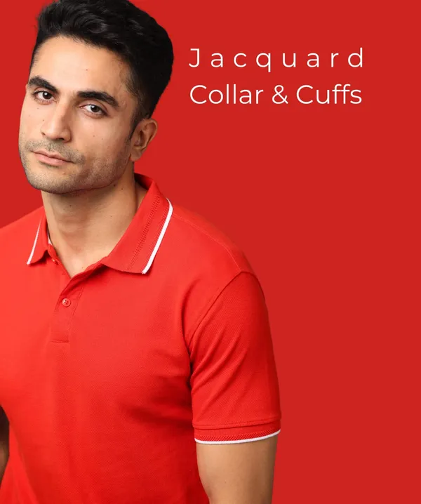 Men's_Red_Pima_Jacquard_Polo_T-Shirt