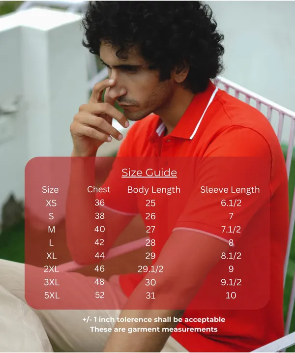 Men's_Red_Pima_Jacquard_Polo_T-Shirt