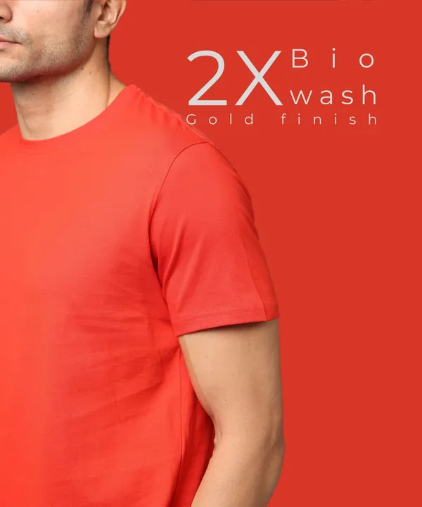Men's_Red_Pima_Round_Neck_T-Shirt