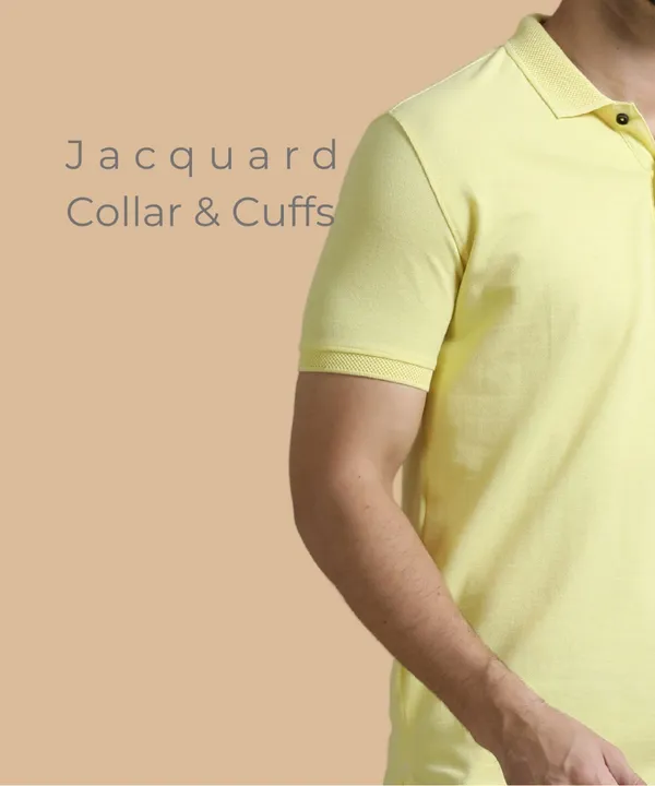 Men's_Sunrise_Yellow_Sustainable_Jacquard_Polo_T-Shirt