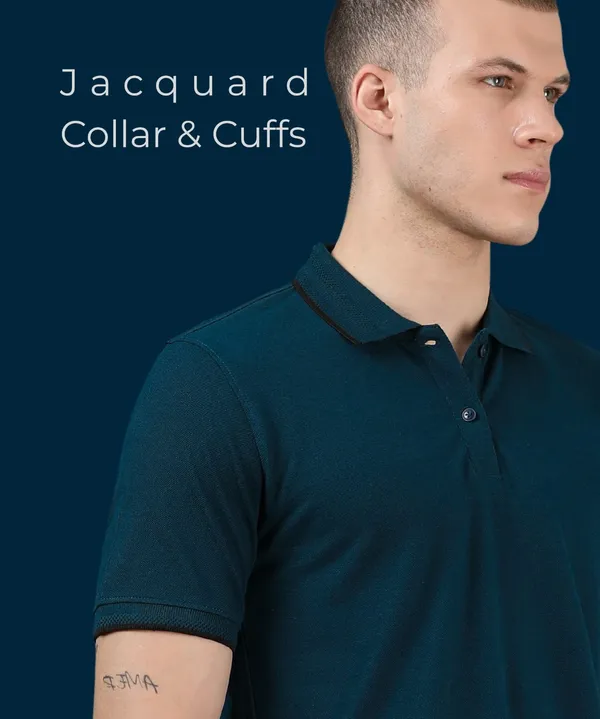 Men's_Teal_Blue_Pima_Jacquard_Polo_T-Shirt