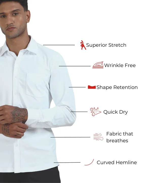 Men's_White_6X_Smart_Workday_Shirt_-_4-Way_Stretch
