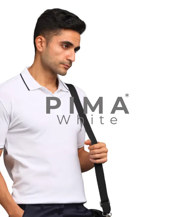 Men's_White_Pima_Jacquard_Polo_T-Shirt