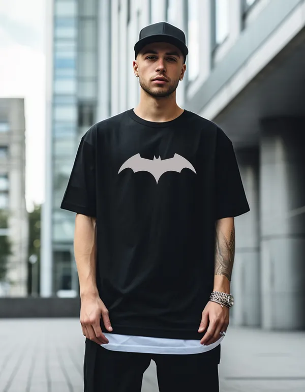 Batman_Printed_Oversized_T_Shirt_180Gsm_Cotton_Drop_Shoulder_Superhero_Graphic_Tee_For_Men_Off_Buddy
