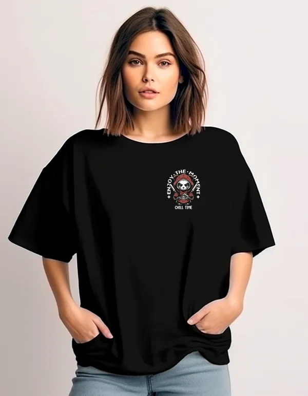 Chill_Time_Printed_210_GSM_Oversized_T-Shirt_for_Men_|_Premium_Cotton_Bio-Wash_Relaxed_Fit_Tee