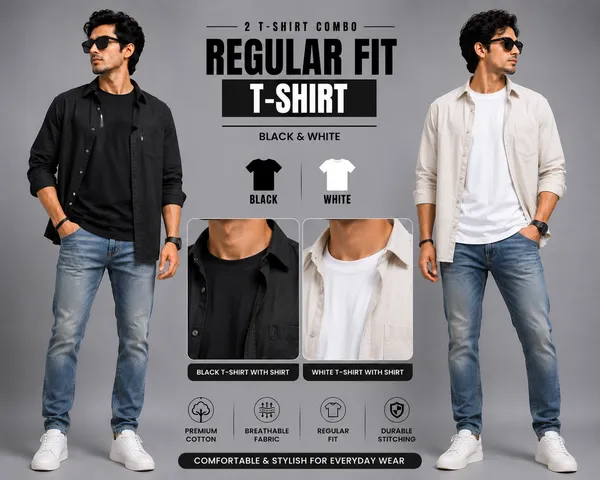 Hoffbuddy_Men_Regular_Fit_Black_&_White_T-Shirt_Combo_|_180_GSM_Bio_Wash_Pure_Cotton_|_Round_Neck_Half_Sleeve