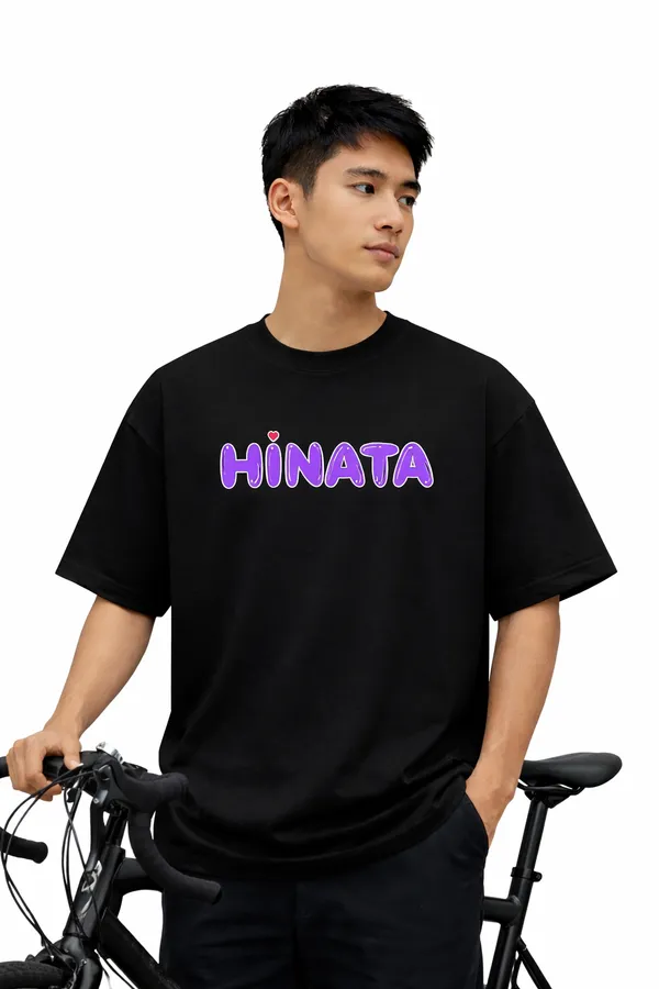 Mens_Oversized_Hinata_Printed_180Gsm_Cotton_T_Shirt_Premium_Quality_Round_Neck_Casual_Graphic_Tee_Soft_Breathable_Streetwear