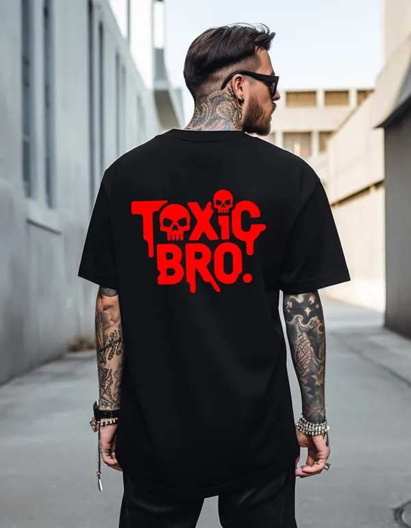 Toxic_Bro_Printed_Oversized_Drop_Shoulder_T_Shirt_180Gsm_Bio_Wash_Cotton_Trendy_Streetwear