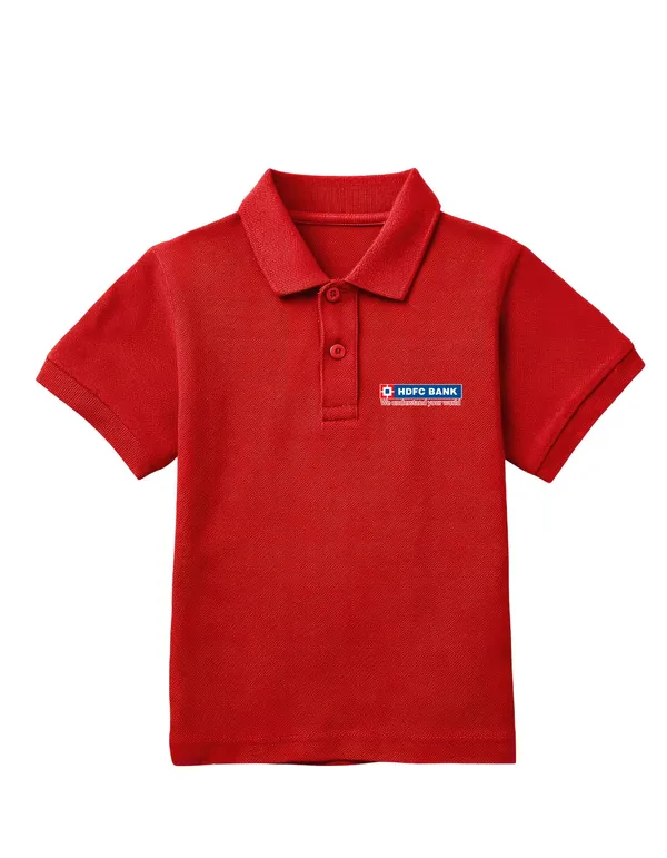 Hdfc_Bank_Printed_Polo_T_Shirt_Premium_Cotton_220Gsm_Regular_Fit_Corporate_Polo_Tee