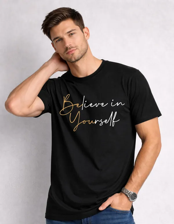 Relax_Fit_Believe_In_Yourself_Typography_Printed_T_Shirt_180Gsm_Sinker_Cotton_Biowash_Premium_Graphic_Tee_For_Men_Off_Buddy