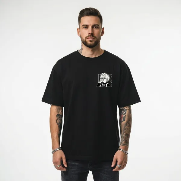 Hunter_X_Printed_Oversized_T_Shirt_180Gsm_Biowash_Cotton_Drop_Shoulder_Anime_Graphic_Tee_For_Men_Off_Buddy