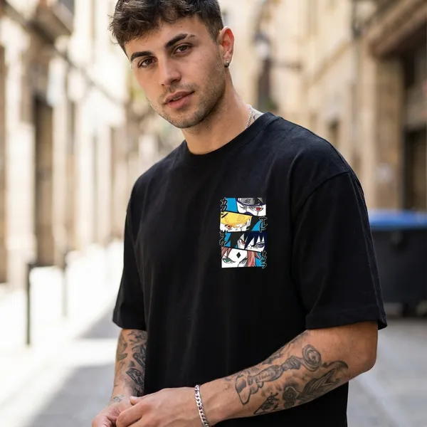Superhero_Eye_Printed_Oversized_T_Shirt_180Gsm_Cotton_Drop_Shoulder_Graphic_Tee_For_Men_Off_Buddy