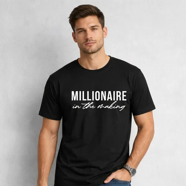 Relax_Fit_Typography_Millionaire_Printed_T_Shirt_180Gsm_Sinker_Cotton_Biowash_Premium_Graphic_Tee_For_Men_Off_Buddy