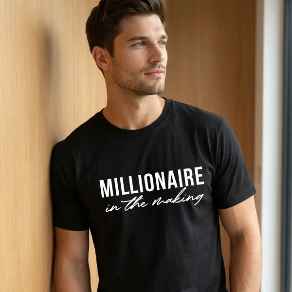 Relax_Fit_Typography_Millionaire_Printed_T_Shirt_180Gsm_Sinker_Cotton_Biowash_Premium_Graphic_Tee_For_Men_Off_Buddy