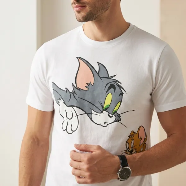 Mens_Bio_Wash_100_Cotton_T_Shirt_With_Tom_Jerry_Print_Premium_Cotton_Streetwear_Regular_Fit_Fit_Graphic_Printed_T_Shirt_For_Men