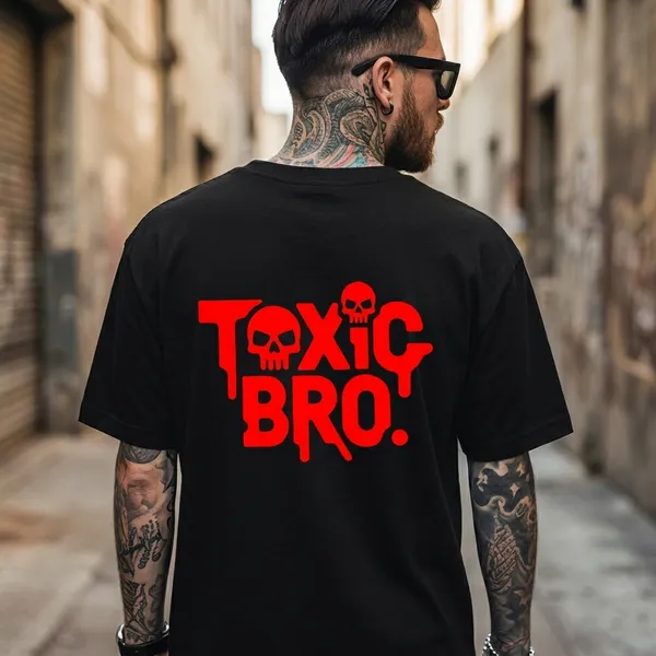 Toxic_Bro_Printed_Oversized_Drop_Shoulder_T_Shirt_180Gsm_Bio_Wash_Cotton_Trendy_Streetwear