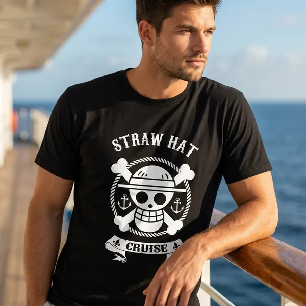 Relax_Fit_Typography_Straw_Hat_Printed_T_Shirt_180Gsm_Sinker_Cotton_Biowash_Premium_Graphic_Tee_For_Men_Off_Buddy