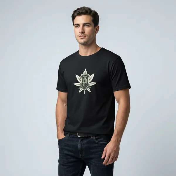 Thc_Printed_Oversized_T_Shirt_180Gsm_Biowash_Cotton_Drop_Shoulder_Graphic_Tee_For_Men_Off_Buddy
