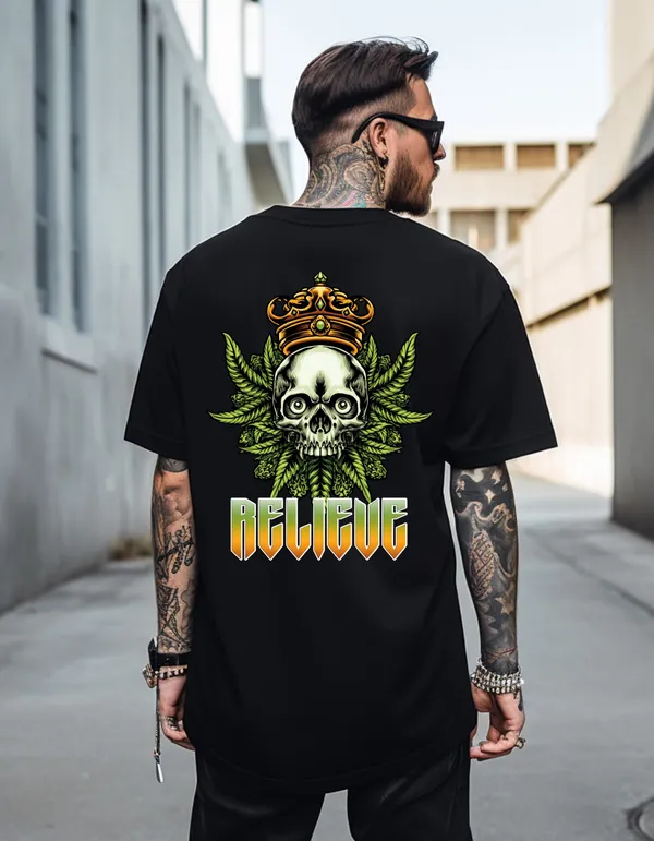Relive_Printed_Oversized_T_Shirt_180Gsm_Cotton_Drop_Shoulder_Graphic_Tee_For_Men_Off_Buddy