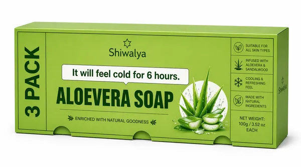 Shiwalya_Aloe_Vera_Cooling_Soap_with_Sandalwood_&_Mint_-_Pack_of_3_(100g_Each)
