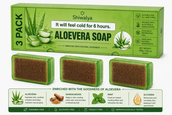 Shiwalya_Aloe_Vera_Cooling_Soap_with_Sandalwood_&_Mint_-_Pack_of_3_(100g_Each)