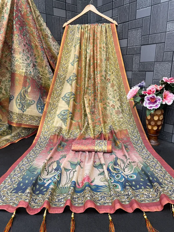 Multicolor_Lilan_Printed_Saree