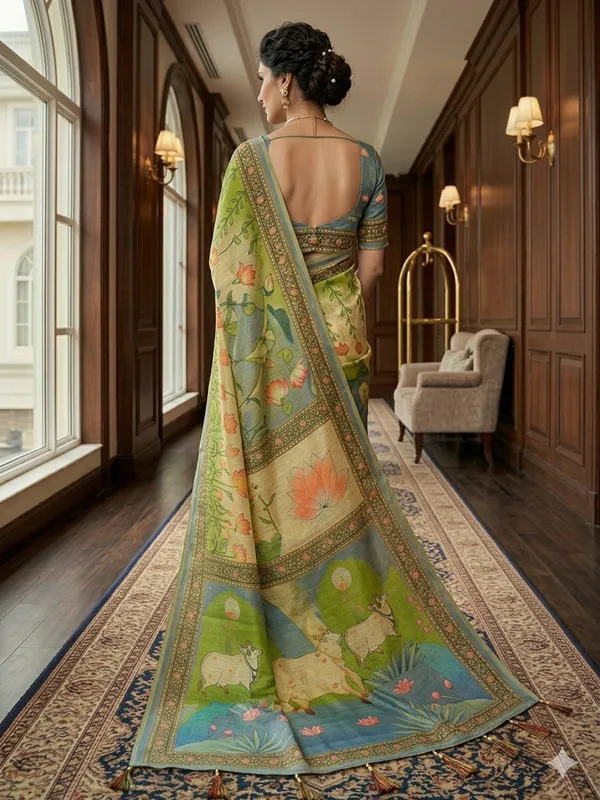 Multicolor_Lilan_Printed_Saree