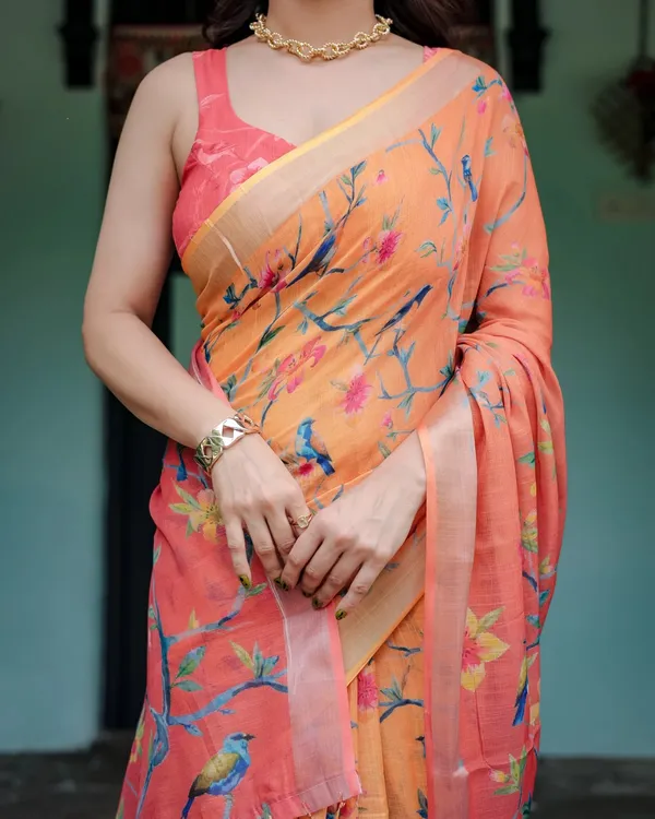 Multicolor_Lilan_Printed_Saree