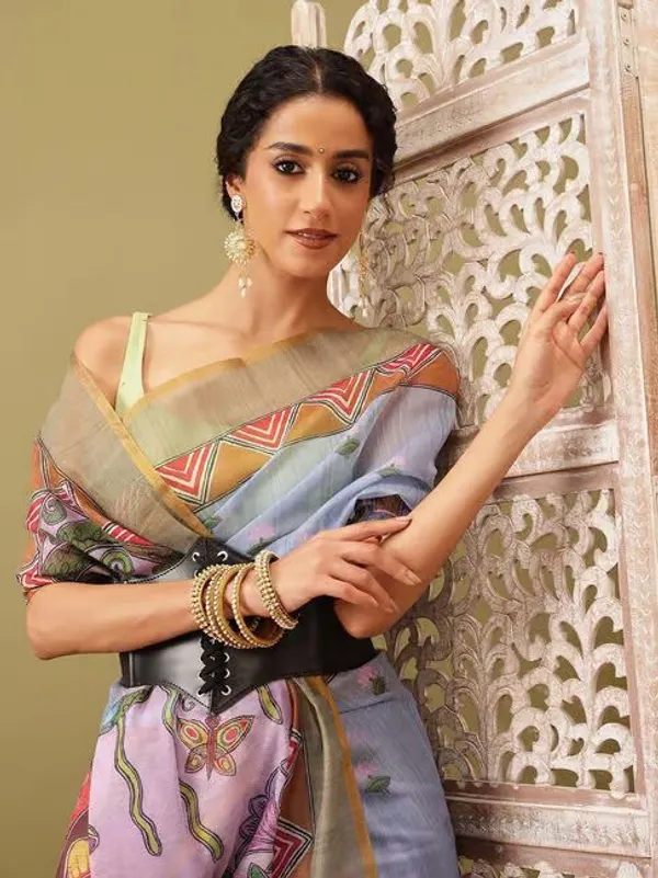 Multicolor_Lilan_Printed_Saree