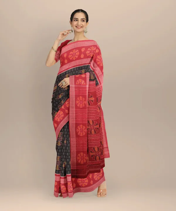 Black_And_Red_Black_And_Red_Floral_Printed