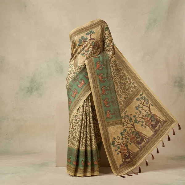 Multicolor_Lilan_Printed_Saree