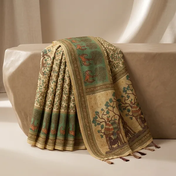 Multicolor_Lilan_Printed_Saree