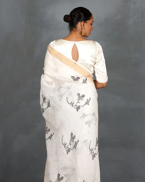 White_Lilan_Printed_Saree