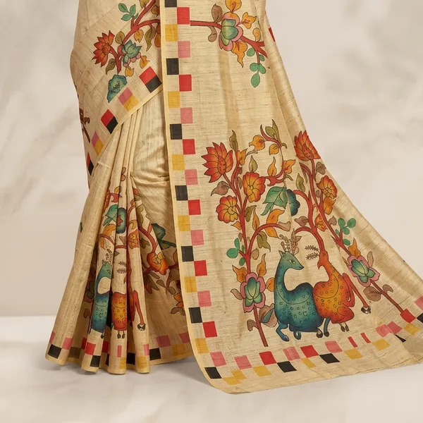 Beige_Lilan_Printed_Saree