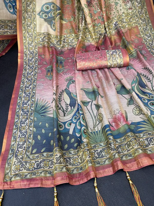 Multicolor_Lilan_Printed_Saree
