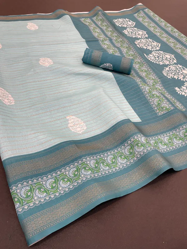 Light_Blue_Lilan_Printed_Saree