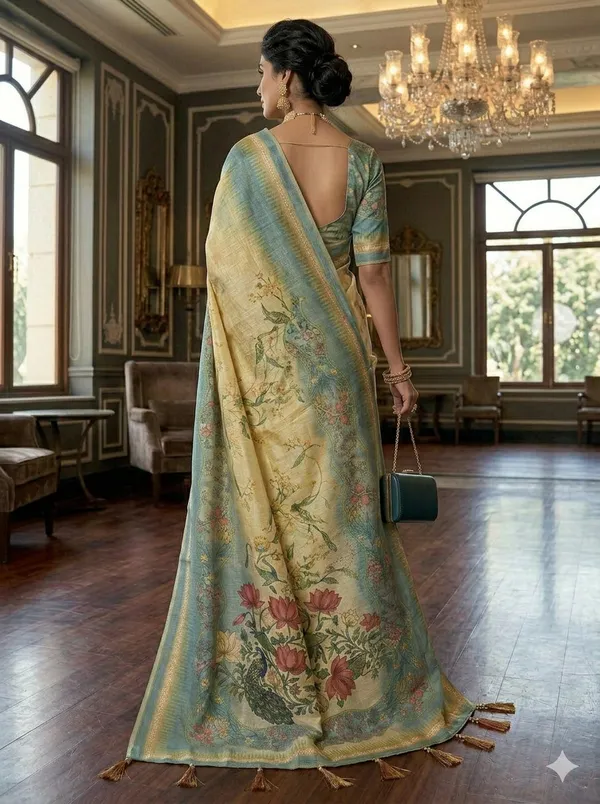 Multicolor_Lilan_Printed_Saree