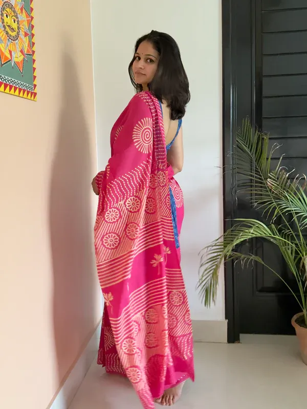 Pink_Lilan_Printed_Saree