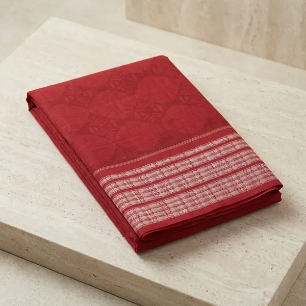 Red_Lilan_Printed_Saree