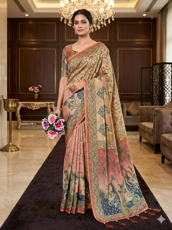Multicolor_Lilan_Printed_Saree