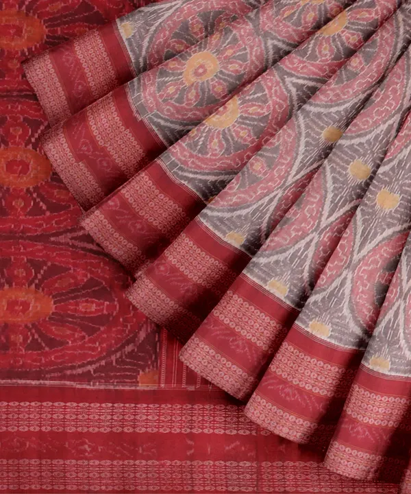 Red_Lilan_Printed_Saree