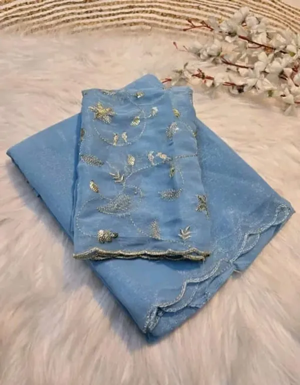 Sky_Blue_Lilan_Printed_Saree