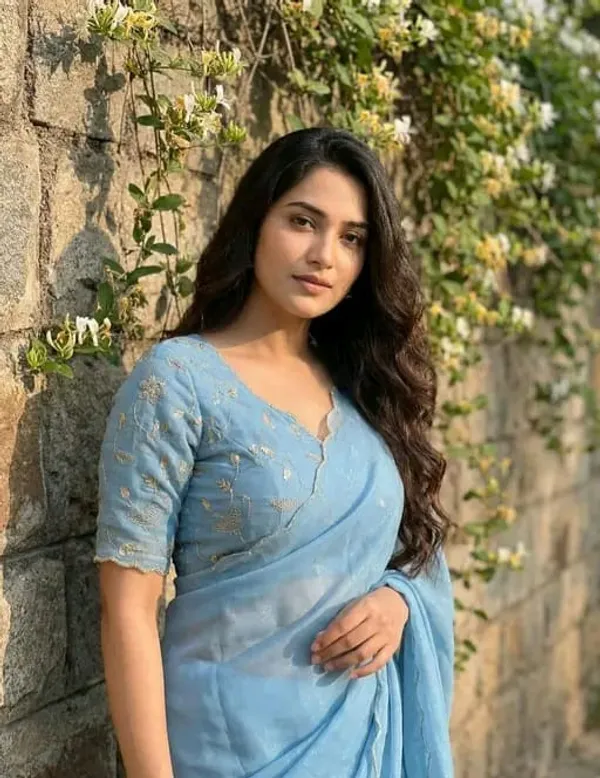 Sky_Blue_Lilan_Printed_Saree