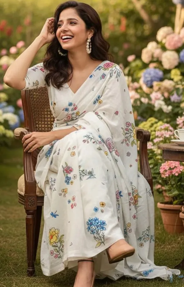 White_Lilan_Printed_Saree
