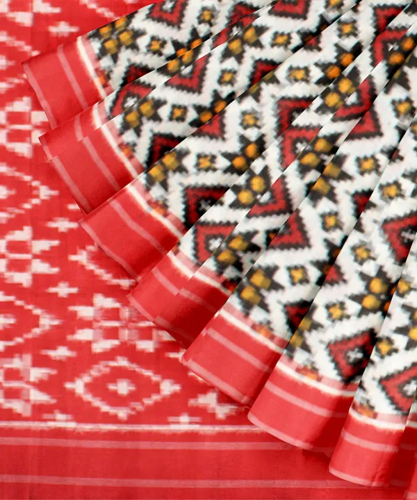 Red_Lilan_Printed_Saree