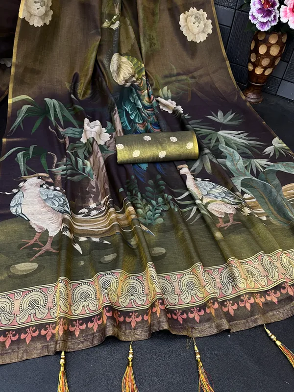 Multicolor_Lilan_Printed_Saree