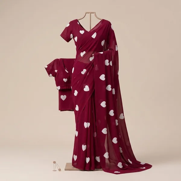 Maroon_Lilan_Printed_Saree