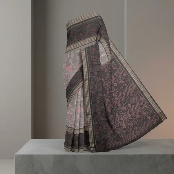 Multicolor_Lilan_Printed_Saree