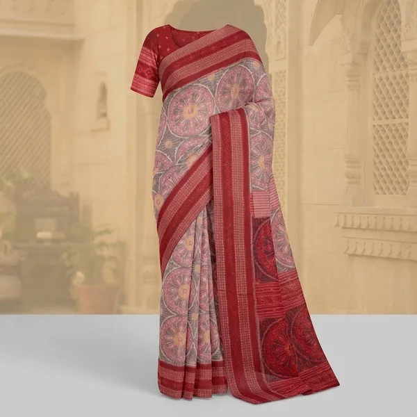 Multicolor_Lilan_Printed_Saree